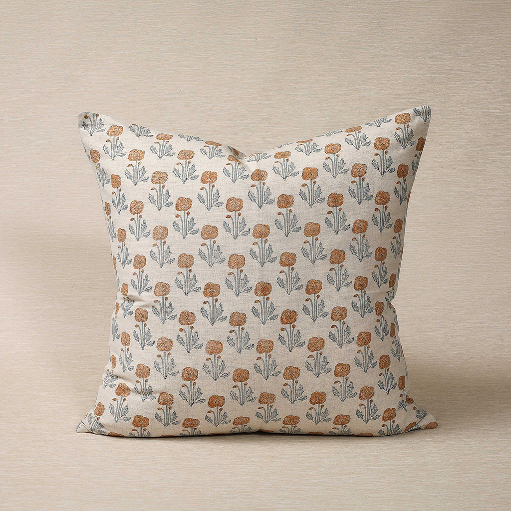 Zoya pattern block print pillow