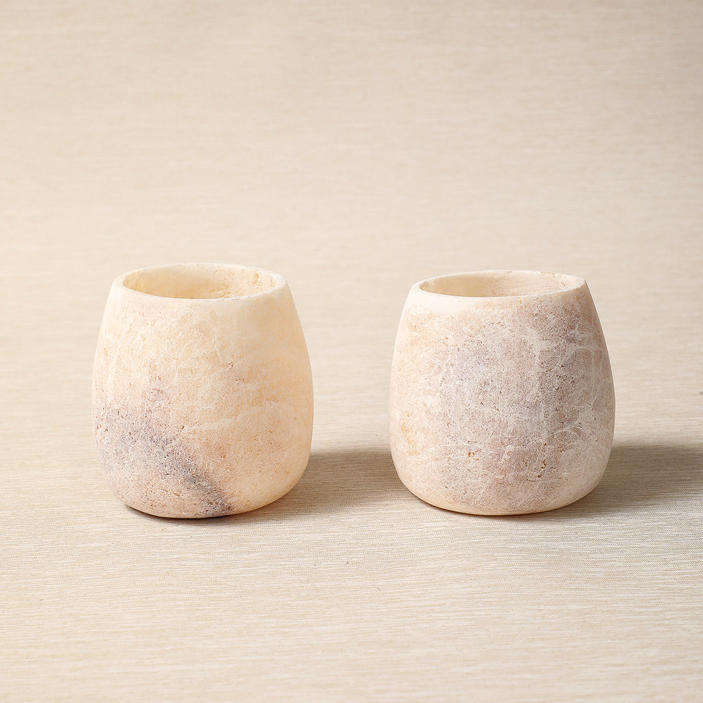 Alabaster votive