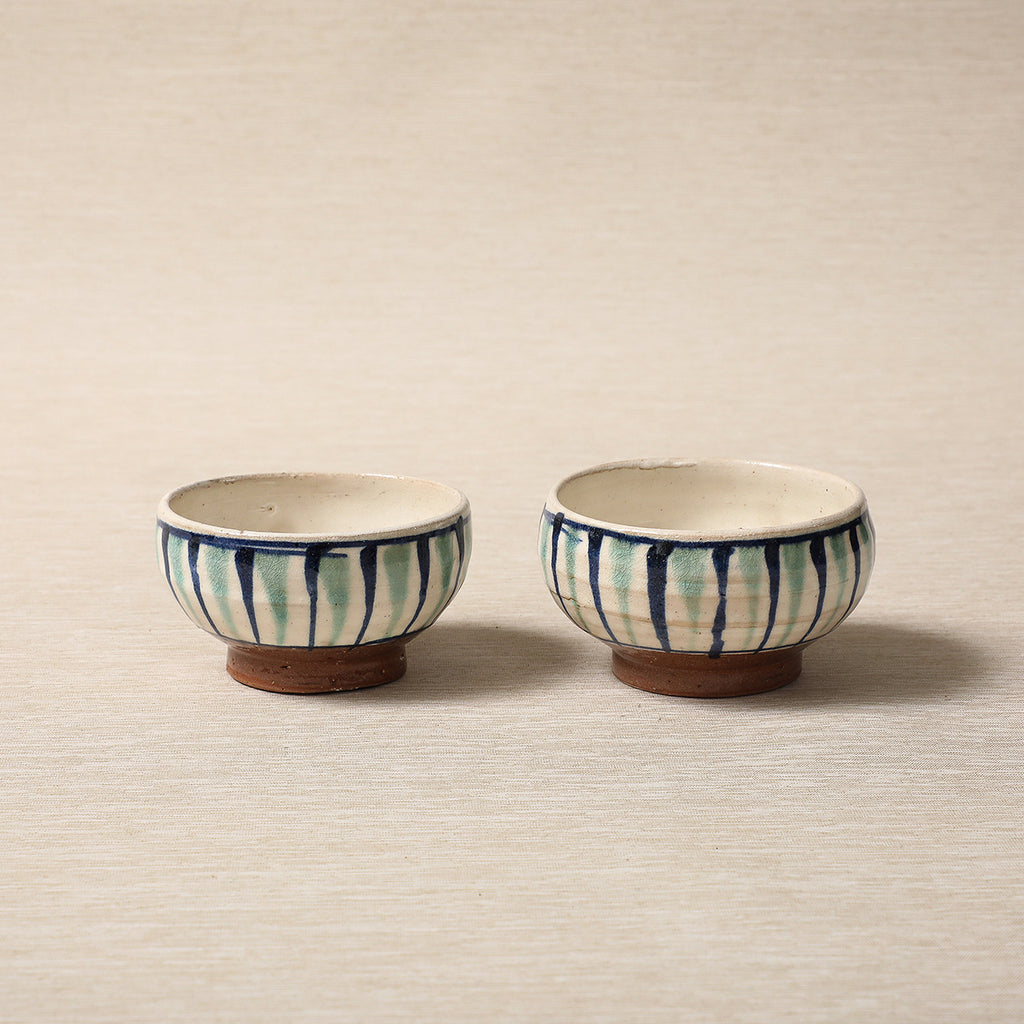 Linear pattern bowl