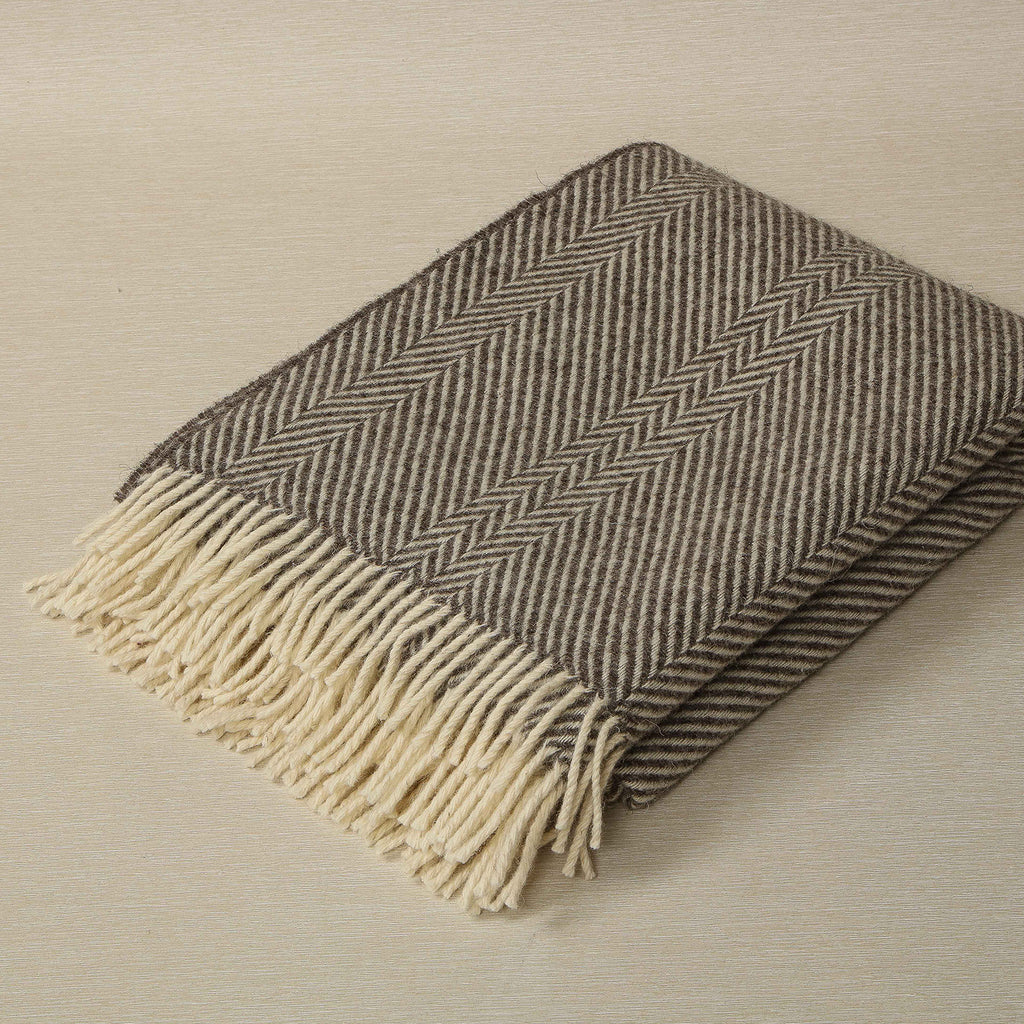 Jacob Collection classic wool throw