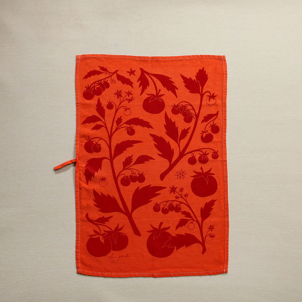 Tomato Print Kitchen Towel