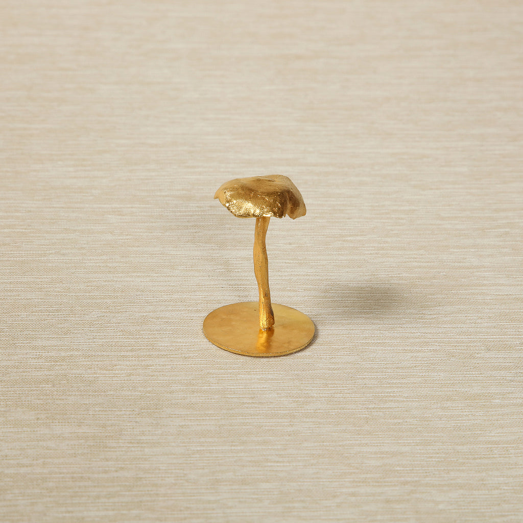 Hand forged mushroom object