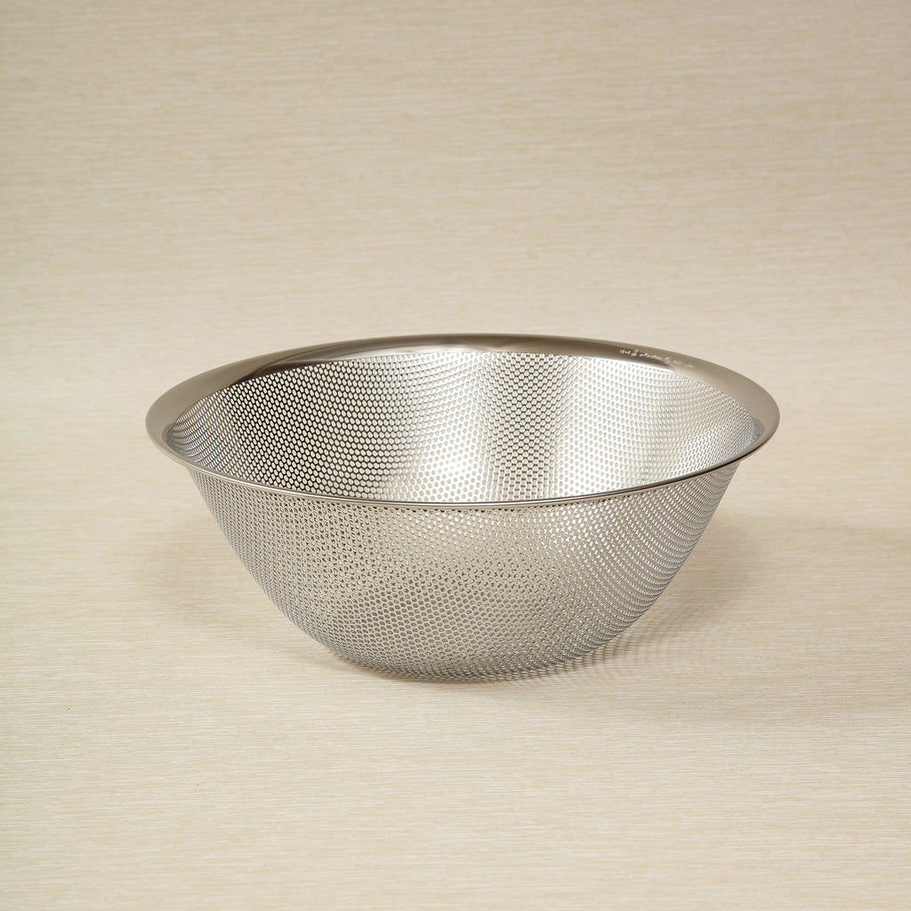 Sori Yanagi 10" punched stainless steel strainer