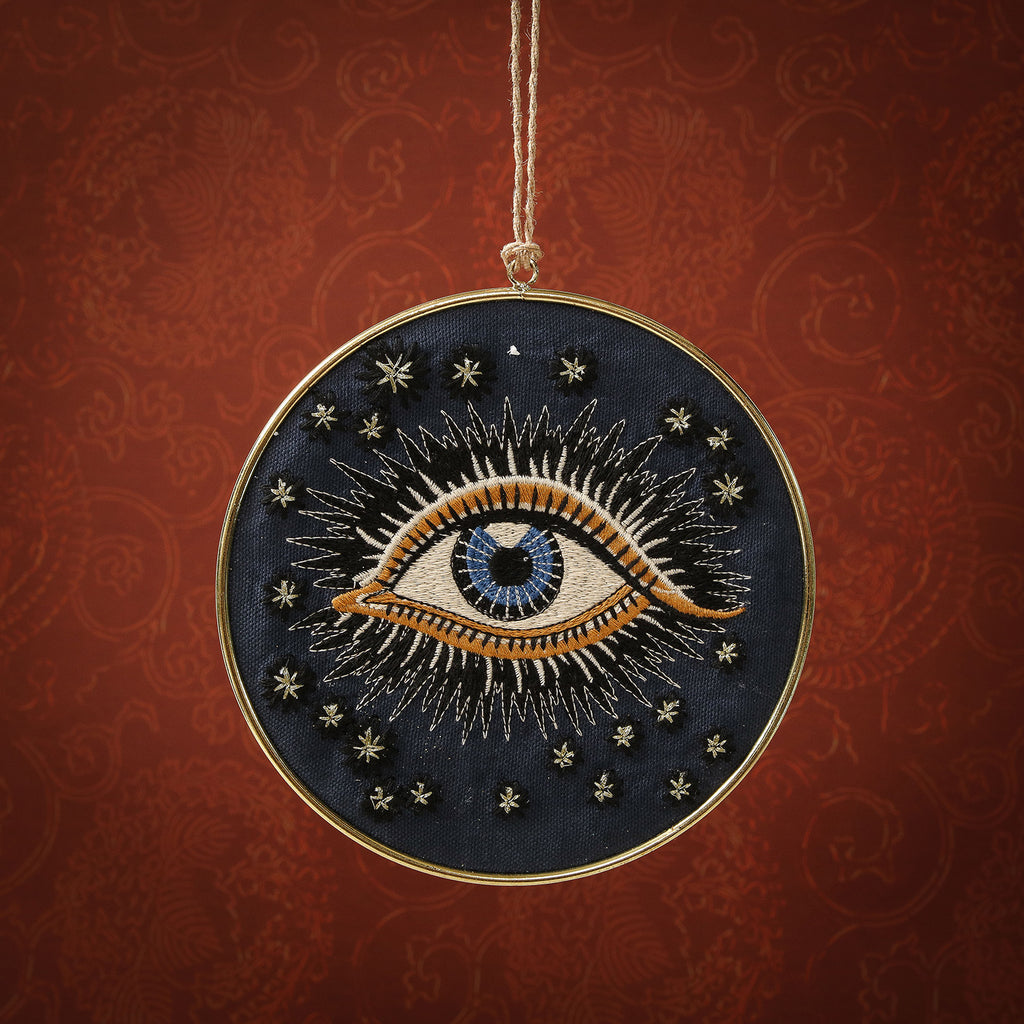 Lucky Eye Disc Ornament