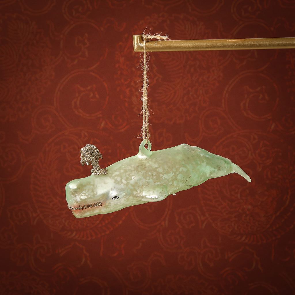 Assorted Blue Whale Ornament