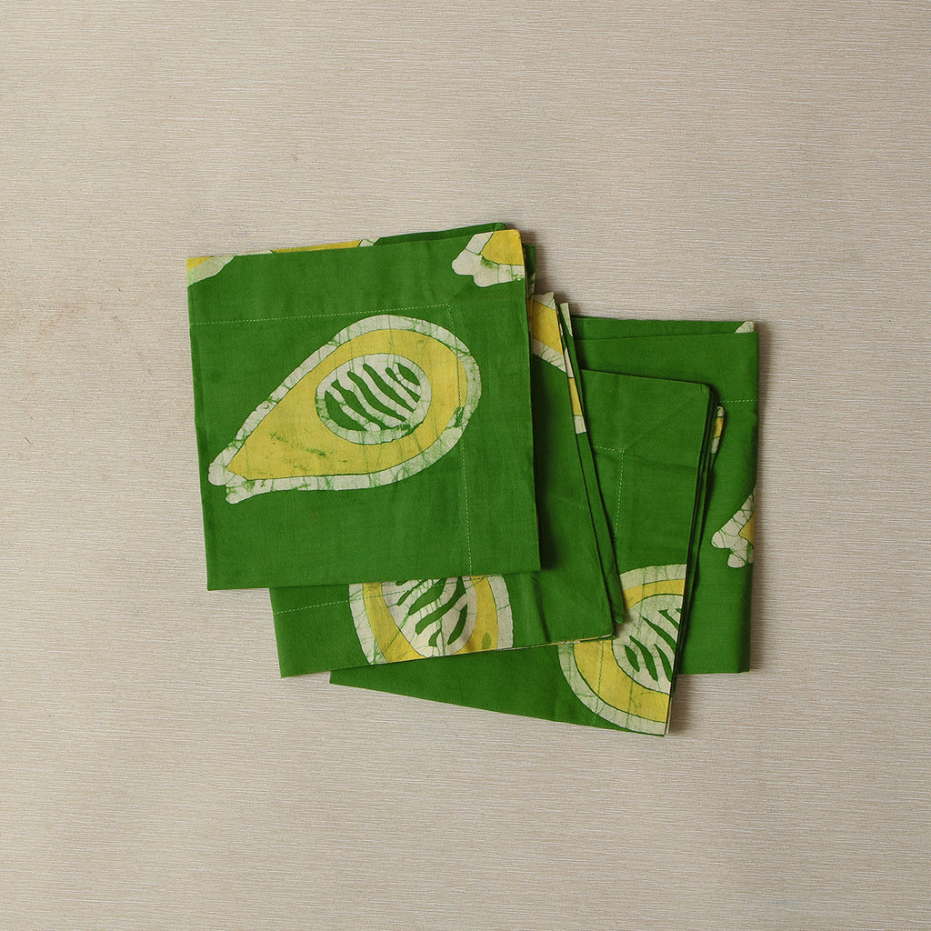 Batik print napkins
