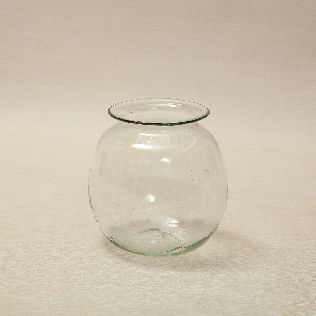 Minimalist round jar or vase