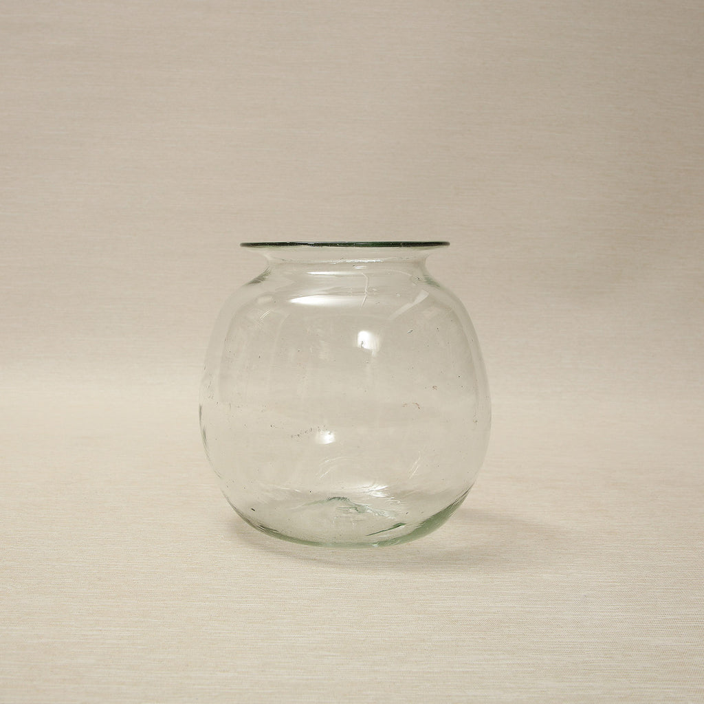 Minimalist round jar or vase