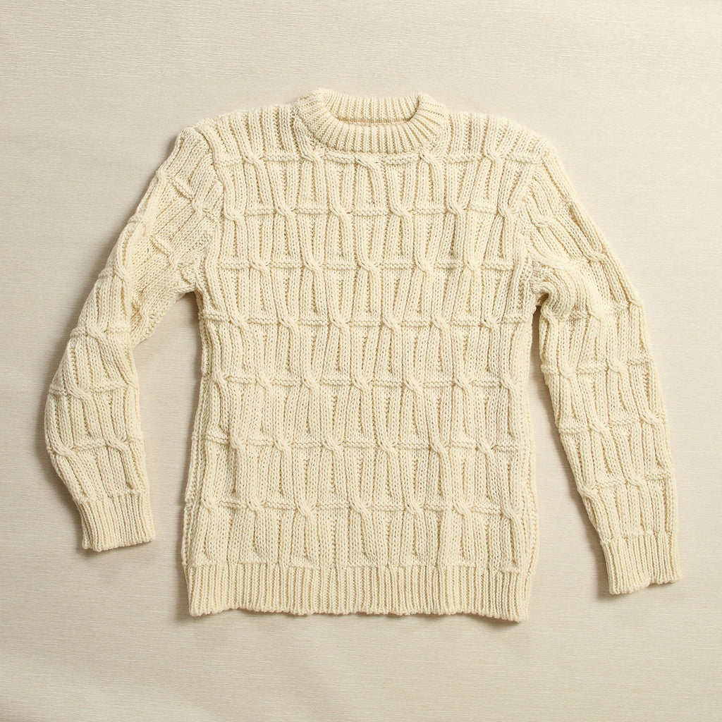 Men's Cable Aran knit Sweater
