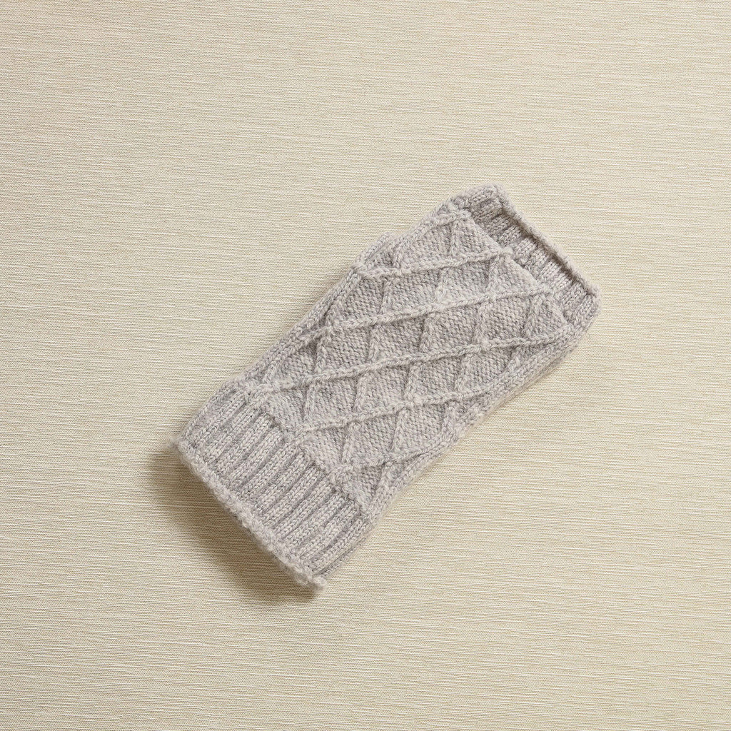 Women's Diamond Knit Mittens