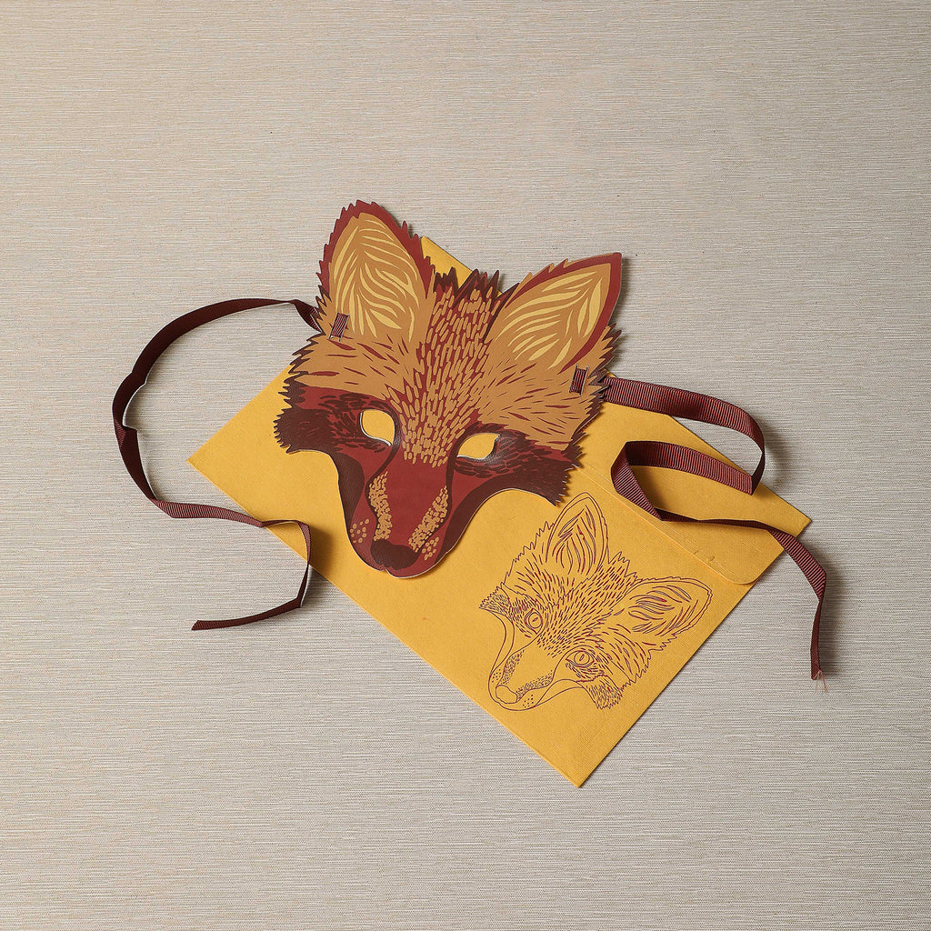 Animal Mask Greeting card