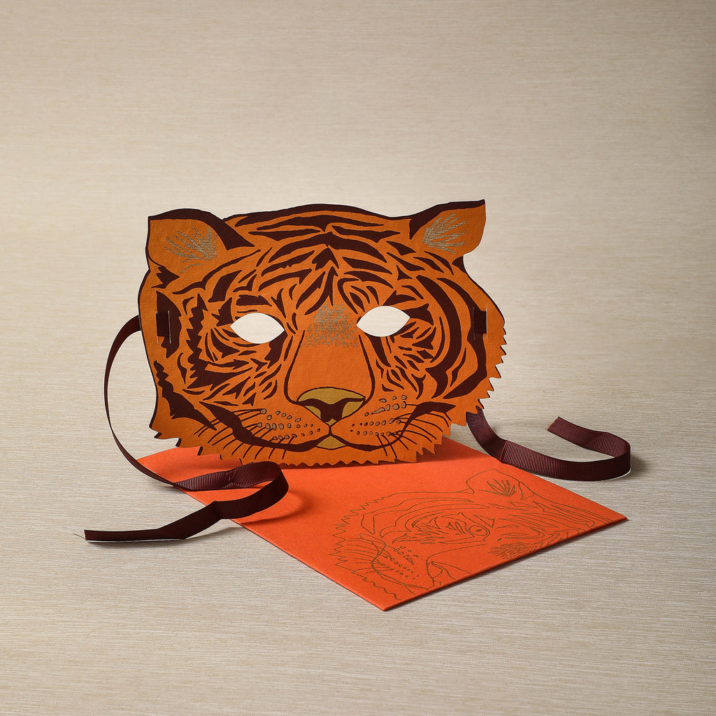 Animal Mask Greeting card