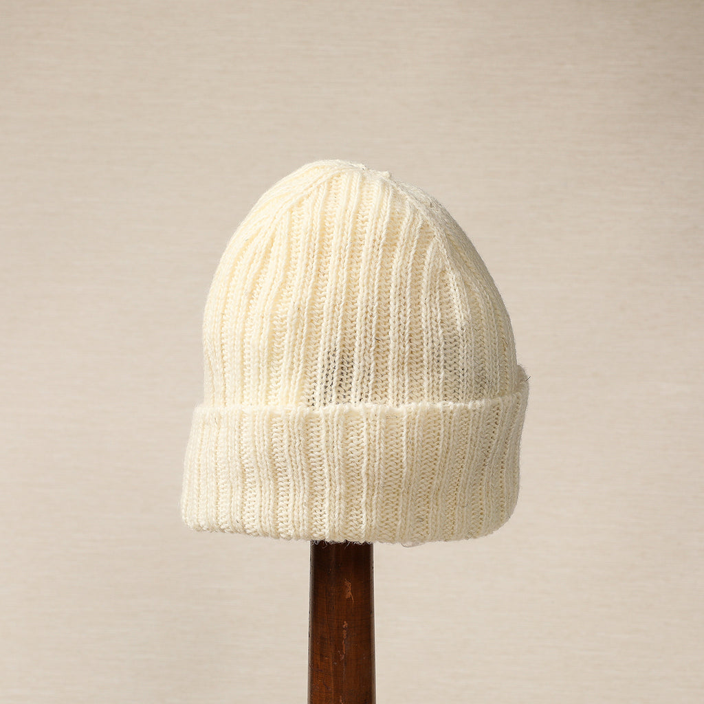 Simple rib knit hat