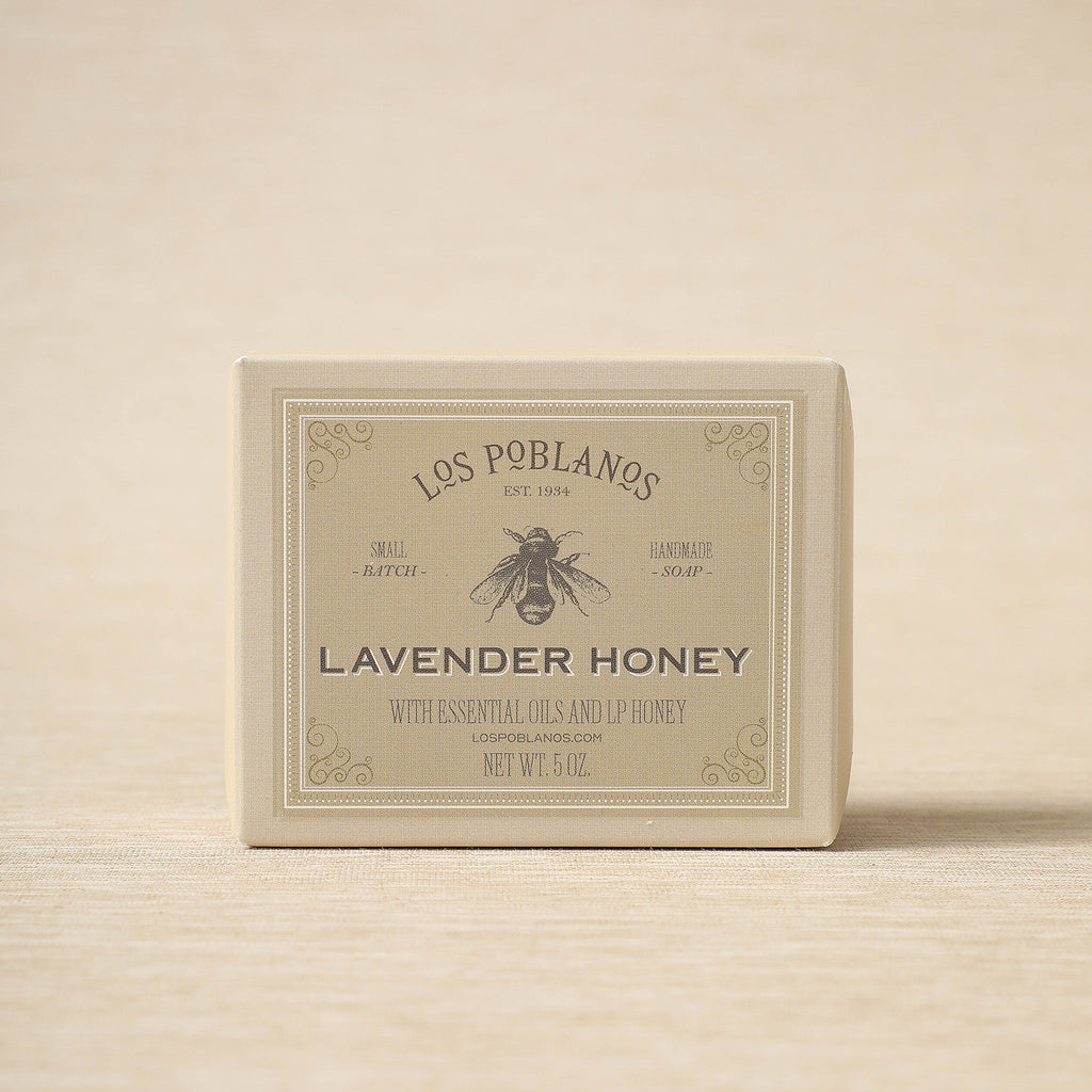 Lavender honey bar soap, 5 oz