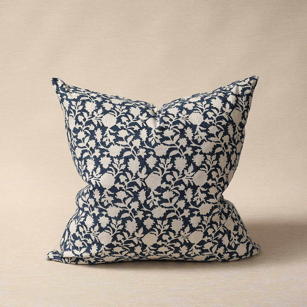 Amna hand block print  pillow