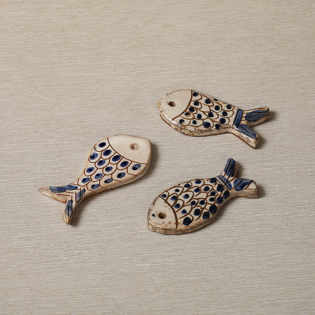 Ceramic fish ornament