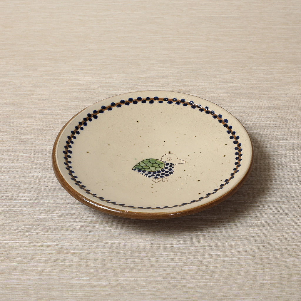 Dessert plate with animal