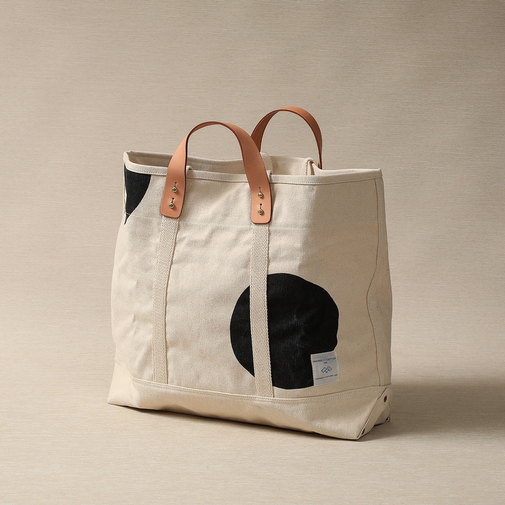 Large East West Canvas Tote