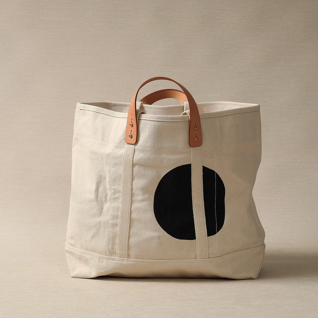 Large East West Canvas Tote