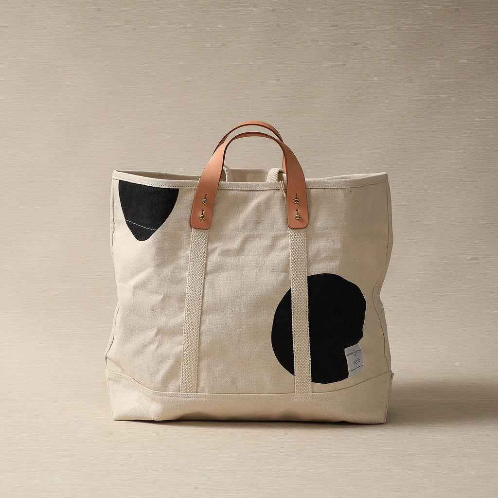 Large East West Canvas Tote