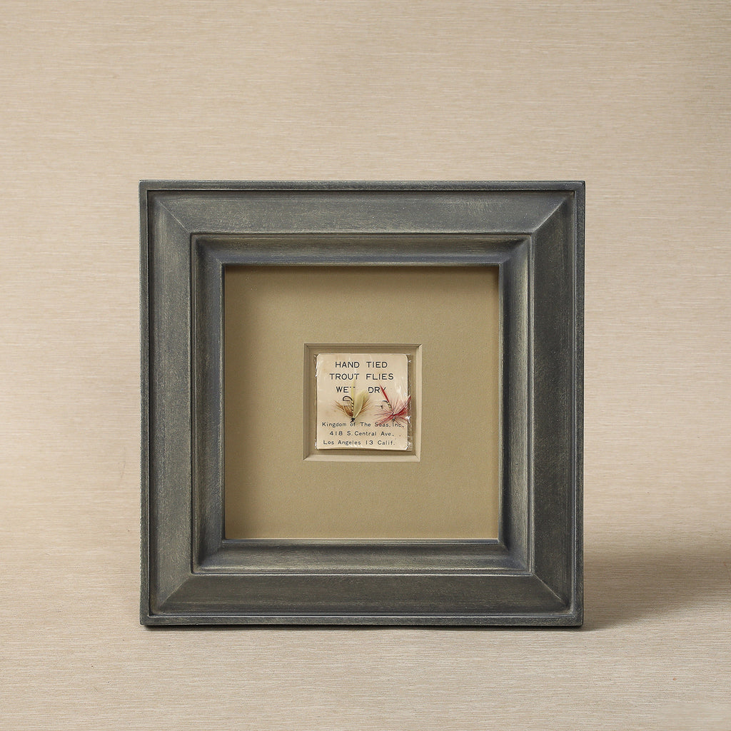 Framed Hand Tied Trout Flies
