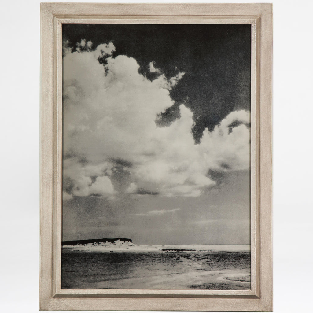 Clouds over the ocean print