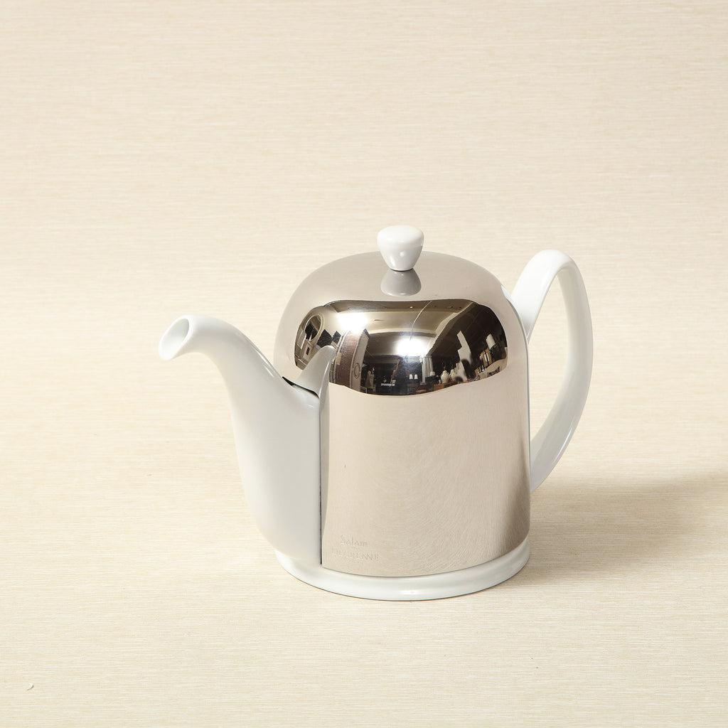 Salam white teapot, 6 cups