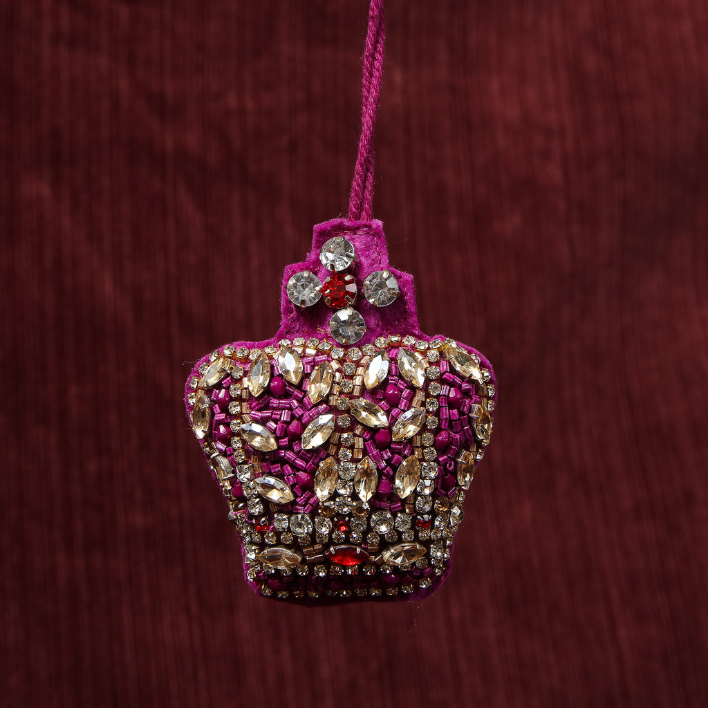 Jeweled Crown Ornament