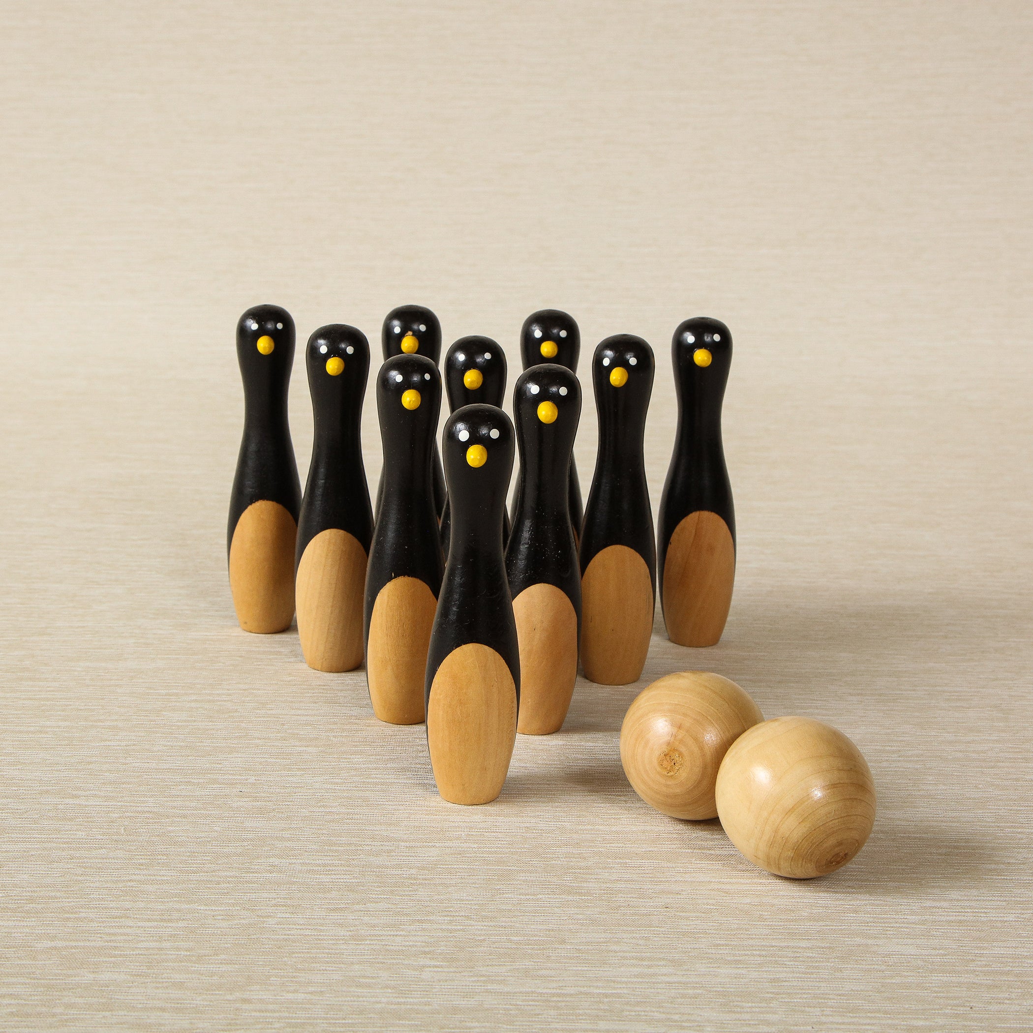 その他 Pingu Wooden Toy Bowling Game 41zVwesnyDL.jpg_BO30,255,255,