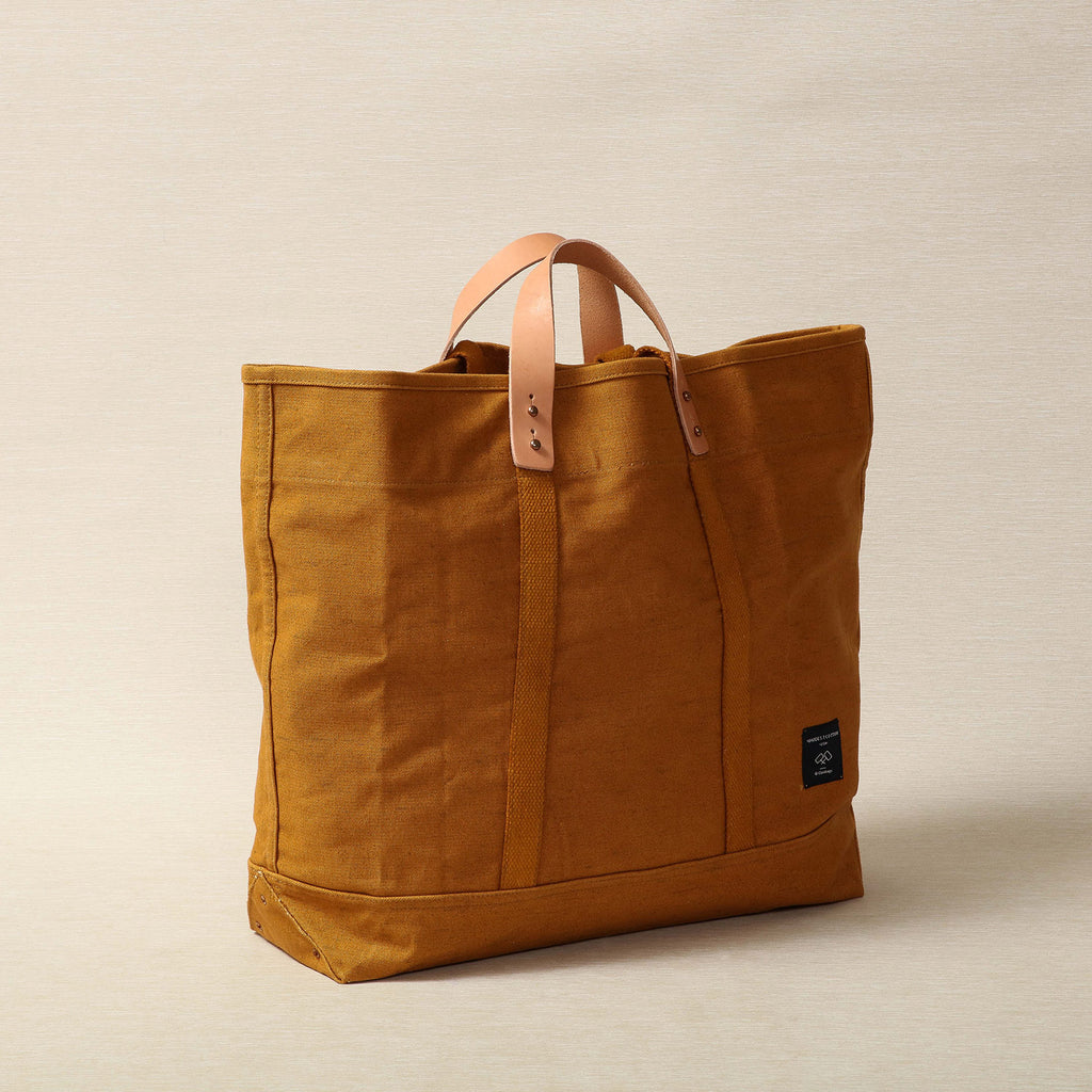 Large East West Canvas Tote