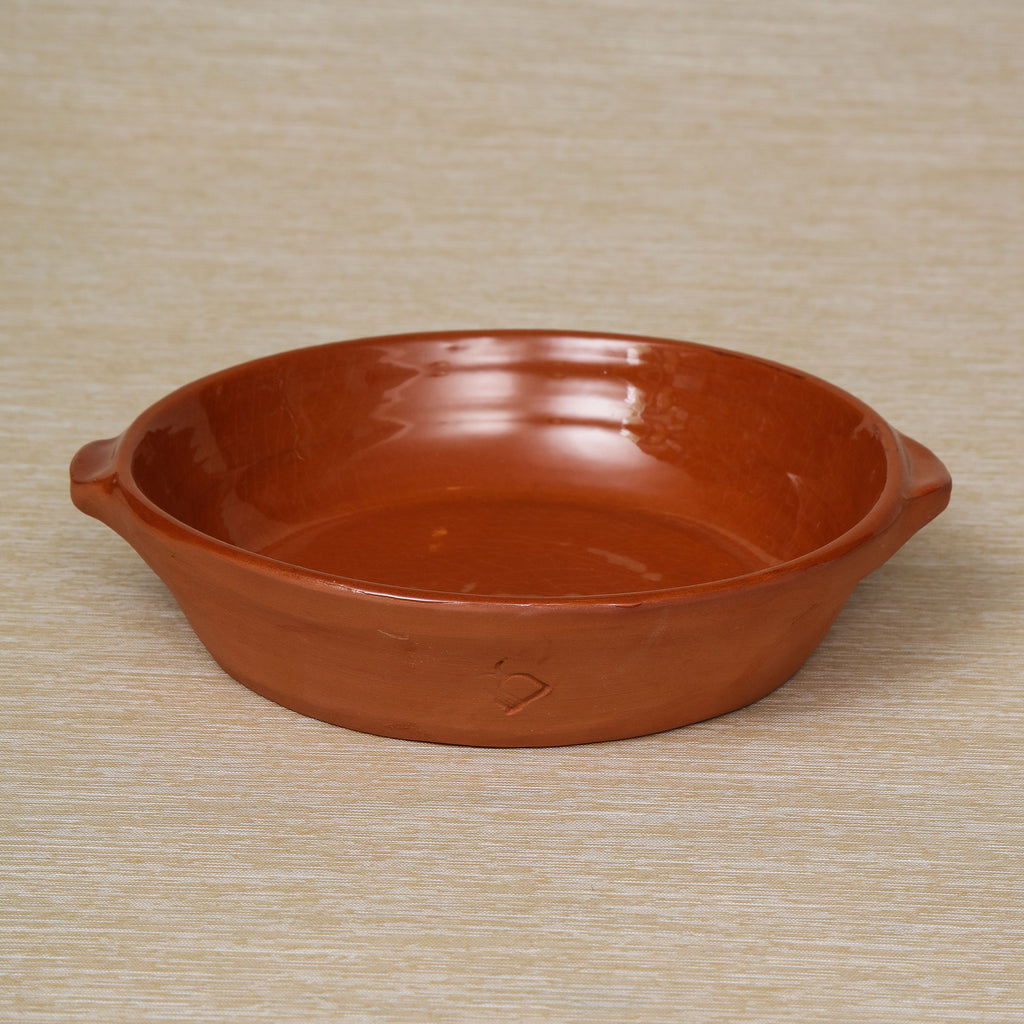 Large Terra Cotta round baking dish