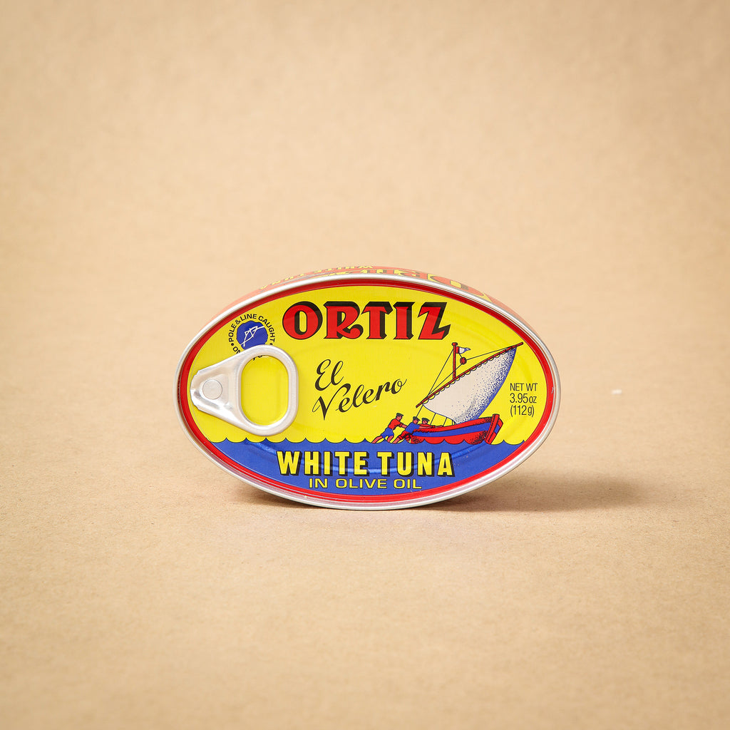 Ortiz White Bonito Tuna in Olive Oil Oval Tin 112g