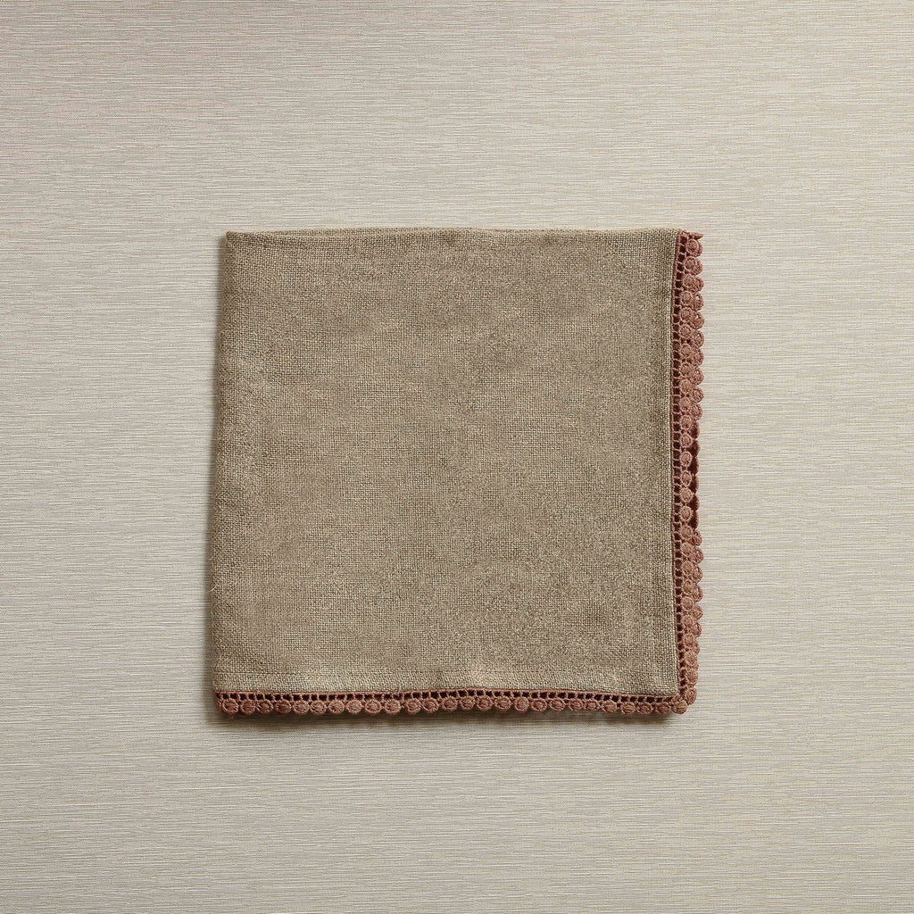 Anika solid linen placemat