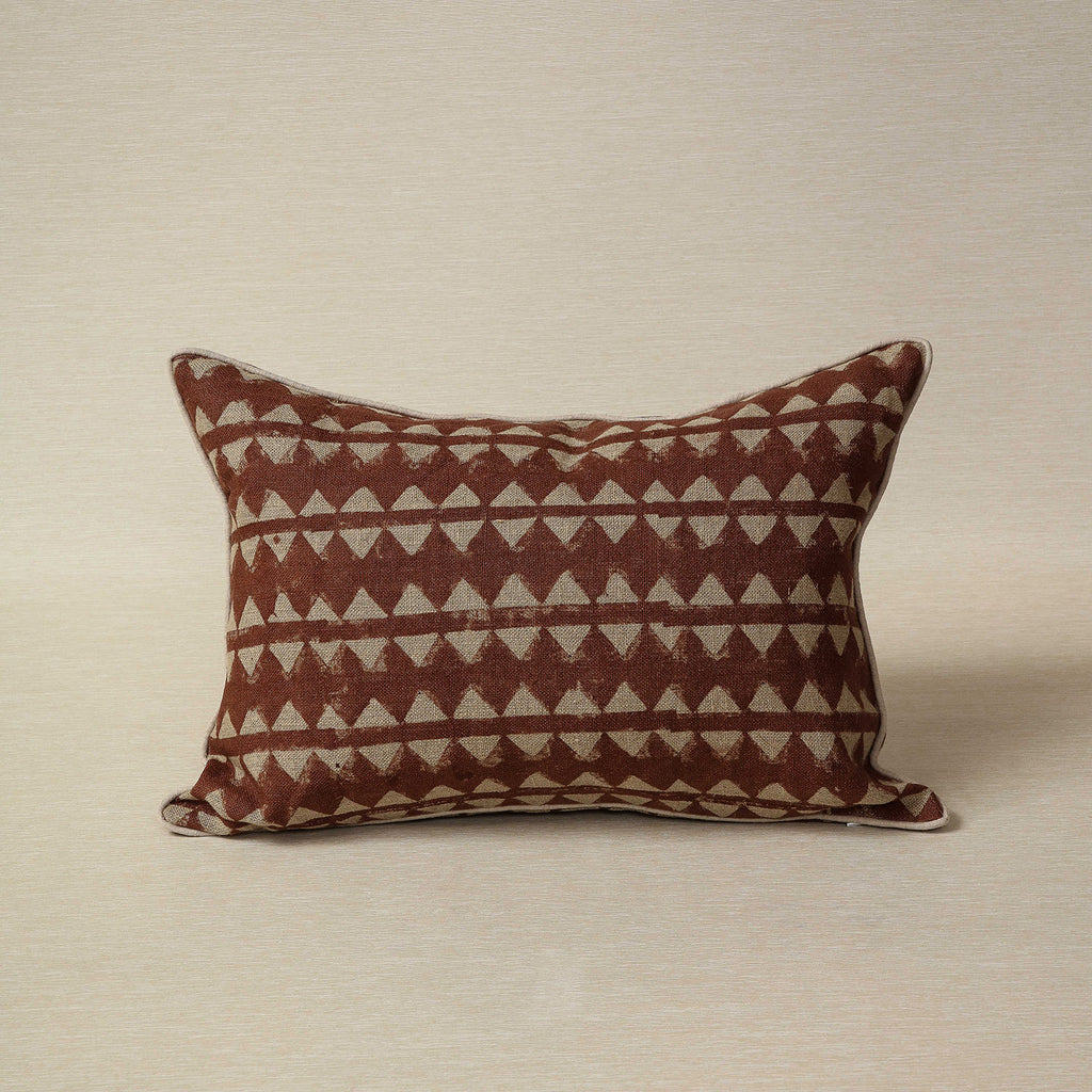 Jules  Geometric Print Pillow