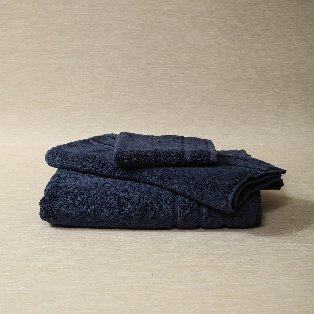 Navy Blue Turkish Cotton Towels