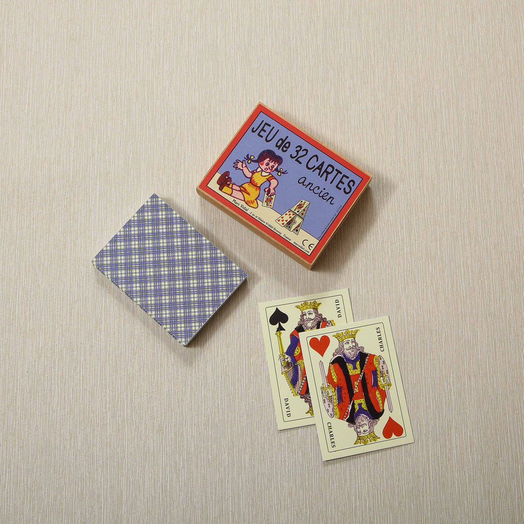 Jue De 32 Cartes Ancien Vintage cards