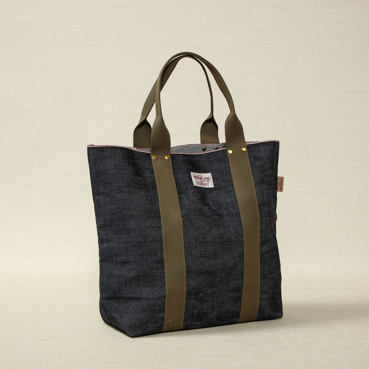 HYDE × SWITCHBLADE DENIM TOTE BAG HYDE × SWITCHBLADE DENIM TOTE BAG（USED INDIGO） – HYDE