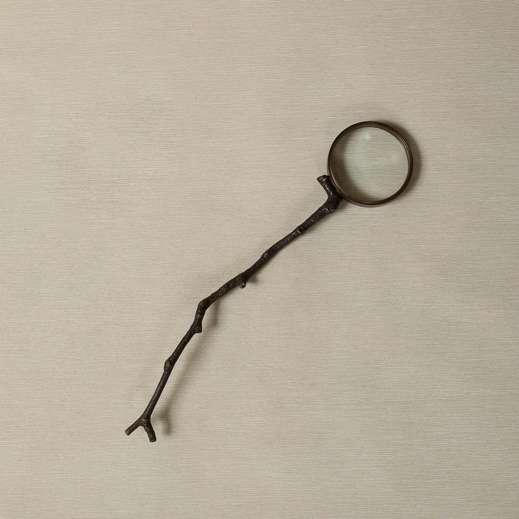 Sprig handle magnifying glass