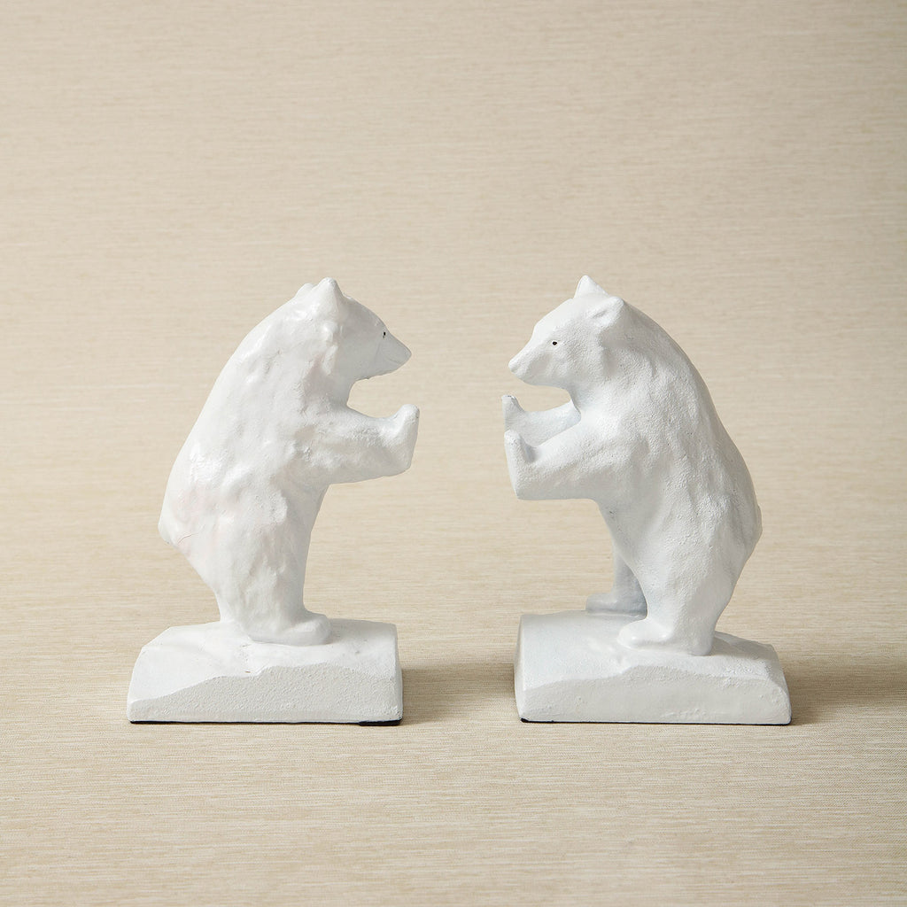 White Bear Bookends