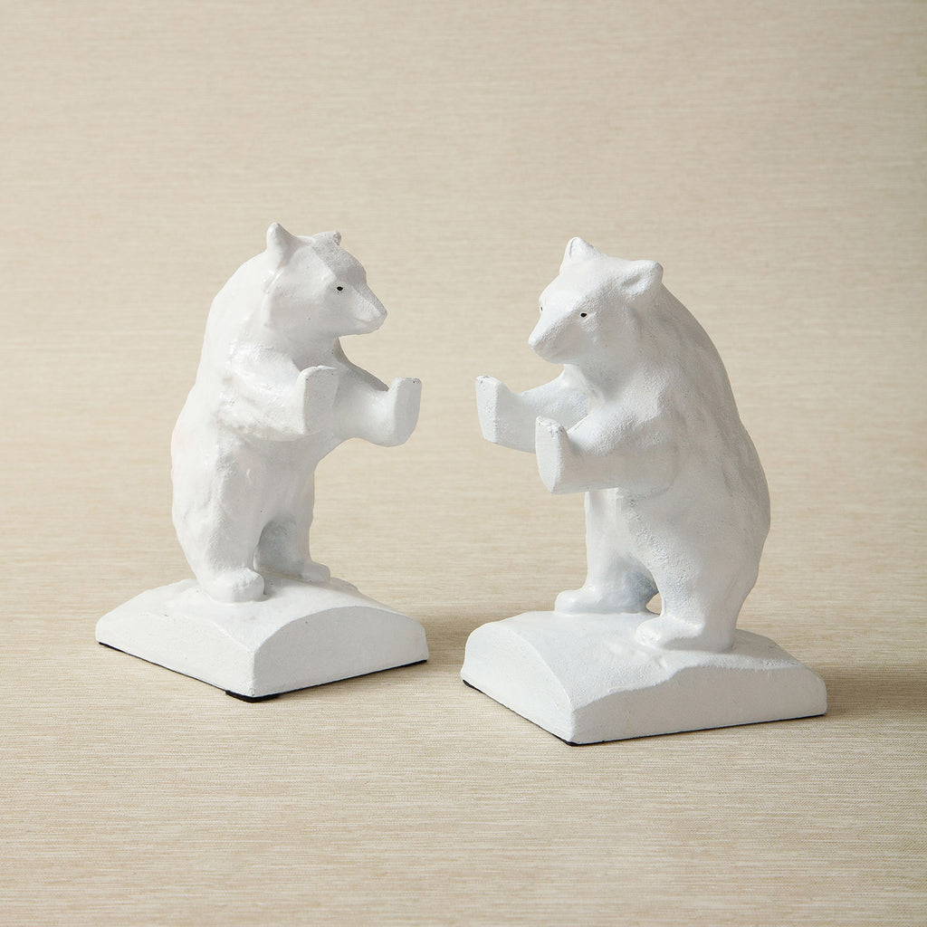 White Bear Bookends