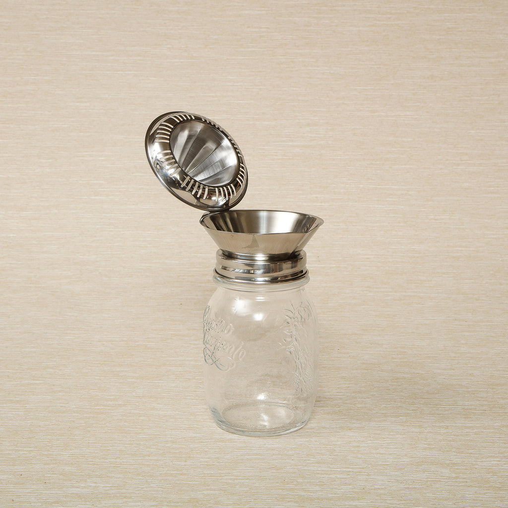 Stainless steel juicer with jar