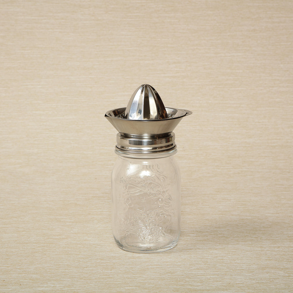 Stainless steel juicer with jar
