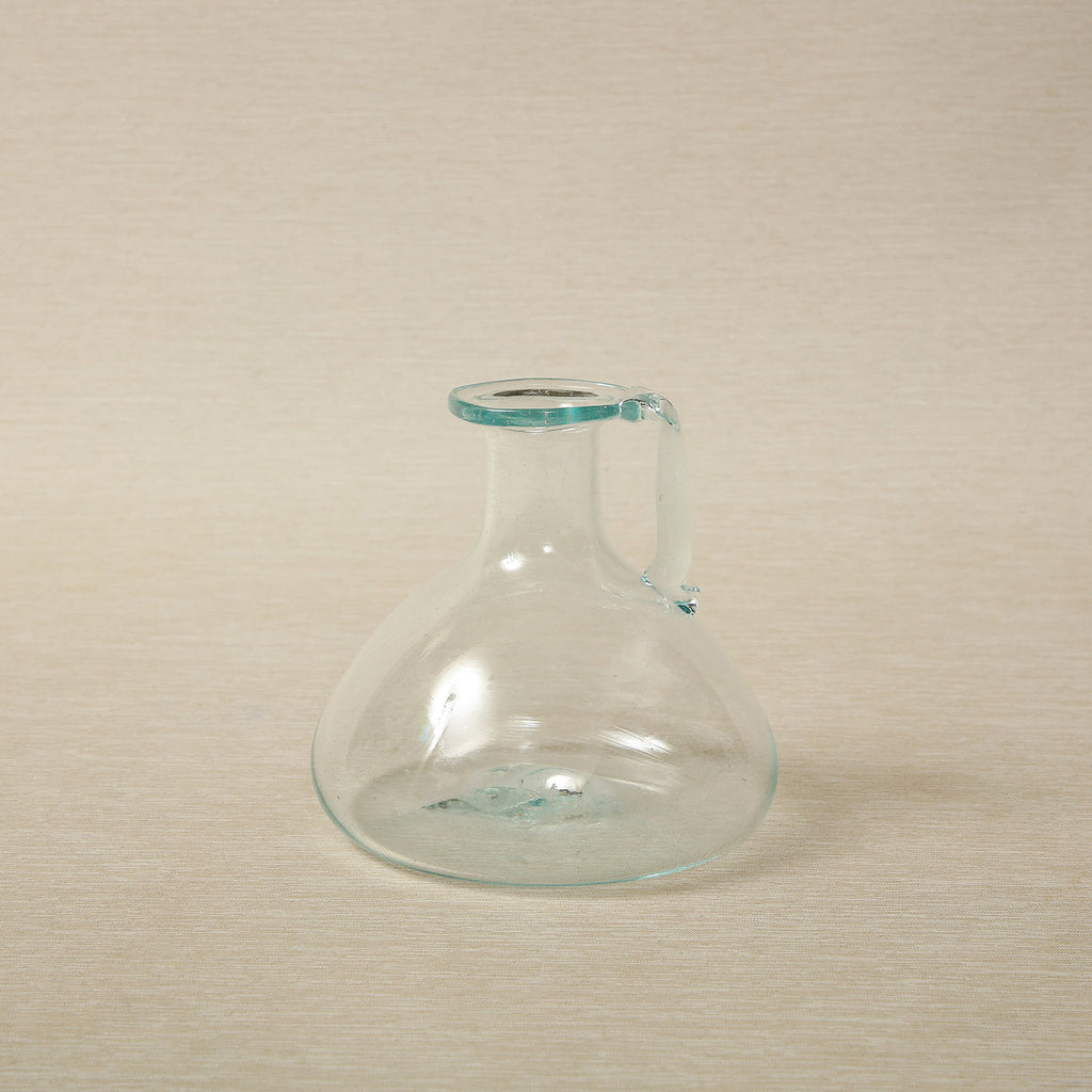 Triangular shaped vase