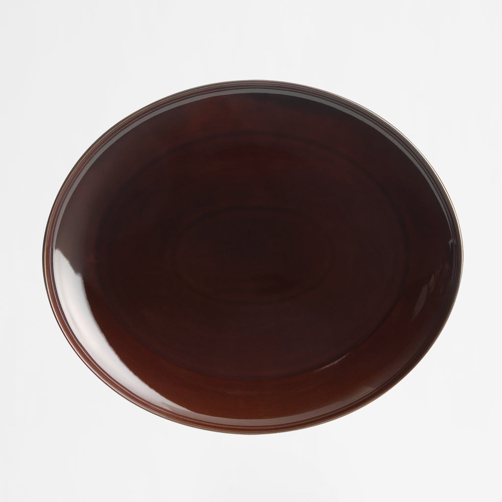 Tiago Chestnut medium oval platter