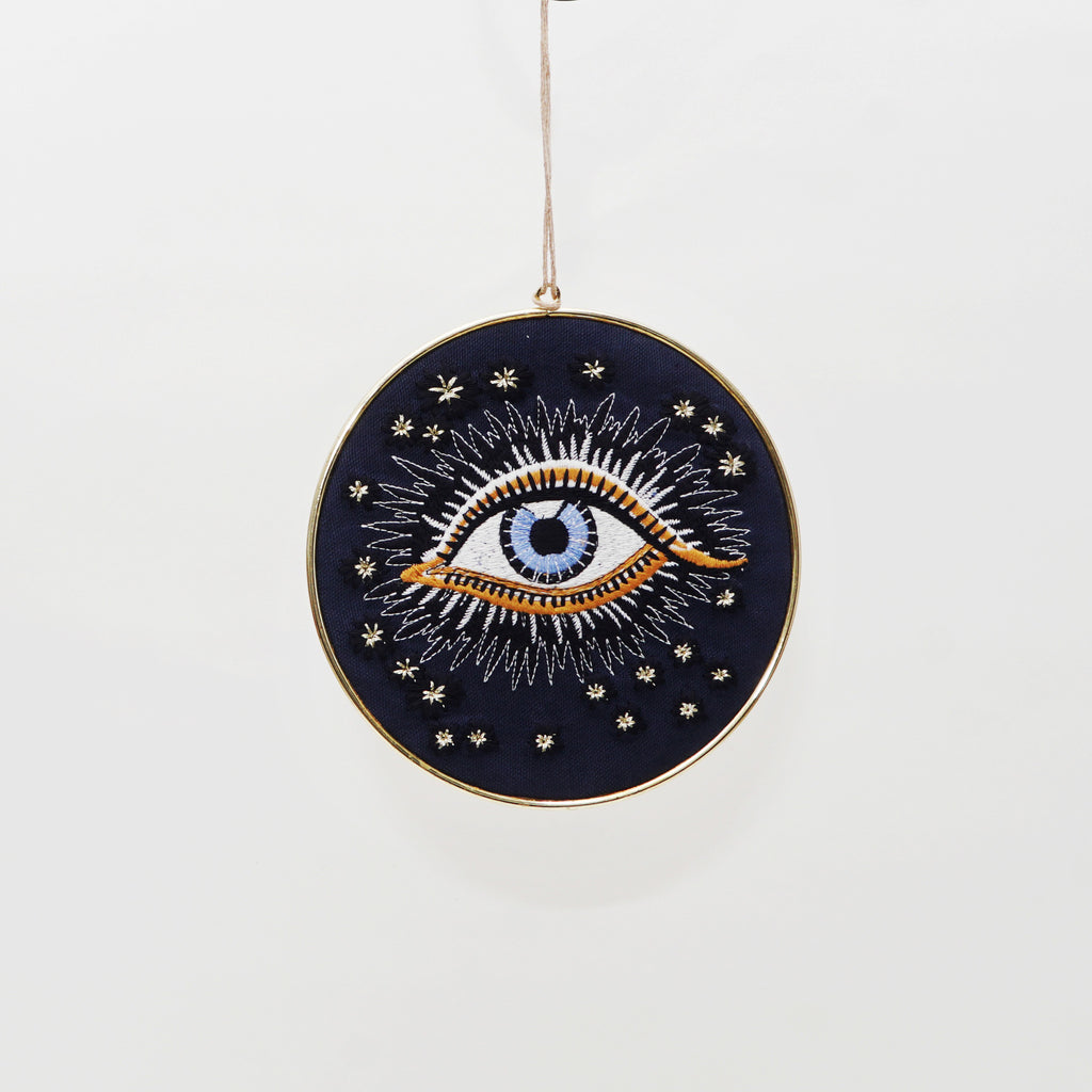 Lucky Eye Disc Ornament